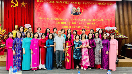 ĐẠI HỘI ĐẢNG BỘ TỔNG CÔNG TY TƯ VẤN XÂY DỰNG VIỆT NAM LẦN THỨ XX, NHIỆM KỲ 2025-2030.