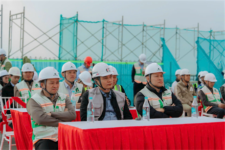 LỄ CẤT NÓC DỰ ÁN ANZEN RESIDENCES HẢI PHÒNG.