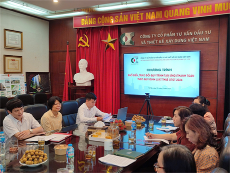 CÔNG TY CDC TỔ CHỨC HỘI NGHỊ PHỔ BIẾN ÁP DỤNG QUY ĐỊNH LUẬT THUẾ GTGT 2024.