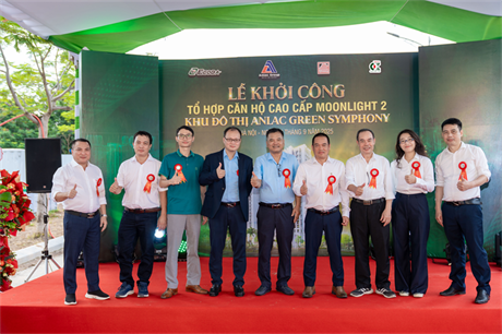 CDC THAM DỰ LỄ KHỞI CÔNG DỰ ÁN MOONLIGHT II KHU ĐÔ THỊ 5 SAO AN LẠC GREEN SYMPHONY.