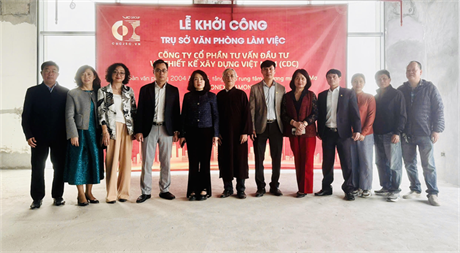 LỄ KHỞI CÔNG TRỤ SỞ VĂN PHÒNG LÀM VIỆC CÔNG TY CDC.